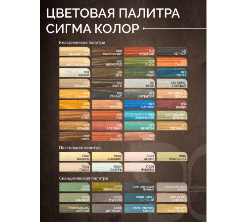 Приобрести МАСЛО С ТВЕРДЫМ ВОСКОМ «СИГМА-ДЕКОР ПРЕМИУМ» в Уфе, Республика Башкортостан